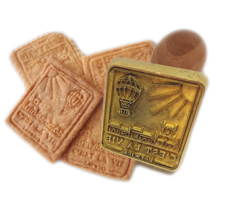 Tampon alimentaire personnalisé